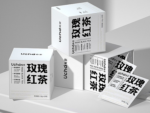 尚智×有茶｜玫瑰红茶概念包装｜饮品包装设计