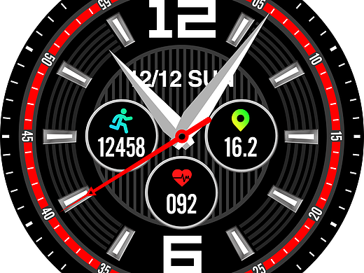 圆形表盘ui设计