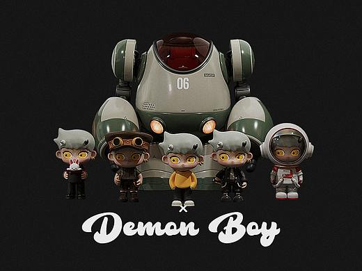 原创潮玩ip |【Demon Boy】