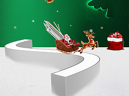 圣诞节祝福海报