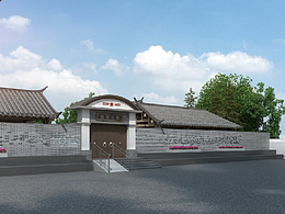 议堂之窗文化改造（游客中心、村史馆）