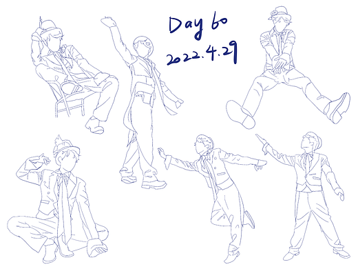 #速写60天挑战赛 day60@速写班长