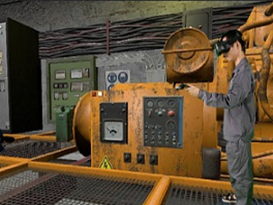 MR混合现实石油化工仿真情景教学演示