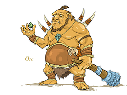 勇者之心-手绘概念设计