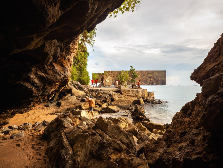 没有日出没有日落:奥南海滩 观景"盒子