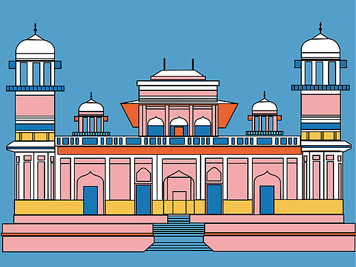 I'timad-ud-Daula's Tomb at Agra
