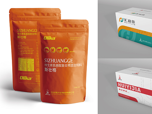 饲料包装设计-可能是目前市场上最好看的畜牧用品包装