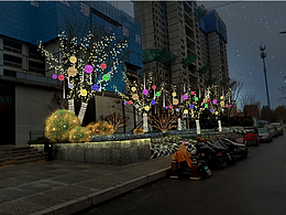 售樓處亮化裝飾