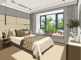 室内场景插画