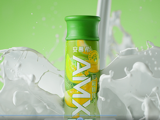 安慕希AMX新疆哈密瓜酸奶&逆光记