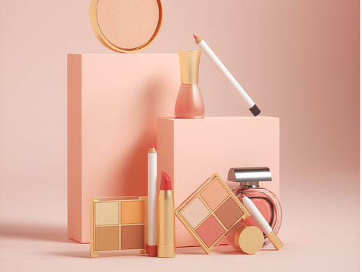 C4D練習(xí)作業(yè)（化妝品場景）（個人主頁-ZNjUxMzMzODQ=） - 創(chuàng)作習(xí)作 - 站酷設(shè)計師Galaxy星云原創(chuàng)素材 - 站酷ZCOOL