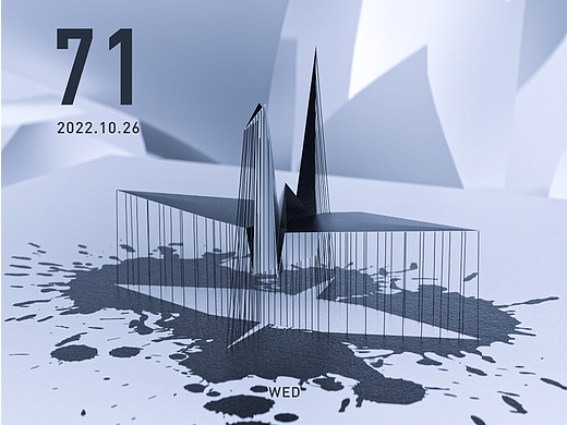 千纸鹤渲染每日练习-71