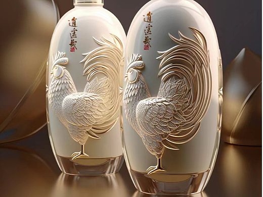 十二生肖白酒包裝設(shè)計(jì)-雞（個(gè)人主頁-ZNjUyMDIxODg=） - 包裝 - 站酷設(shè)計(jì)師真象哥原創(chuàng)素材 - 站酷ZCOOL