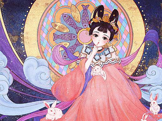插畫練習(xí)14-17（個人主頁-ZNTc5OTExMjg=） - 創(chuàng)作習(xí)作 - 站酷設(shè)計師初墨漫漫原創(chuàng)素材 - 站酷ZCOOL