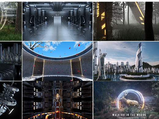 Octane场景搭建作品集