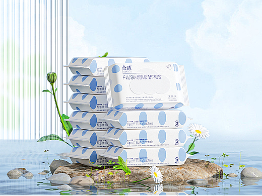 电商视觉设计|湿巾/湿厕纸详情页
