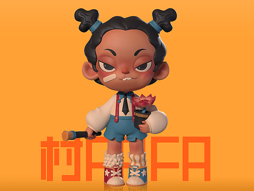 【客单展示】蓝贵莲插画班IP 好运莲莲