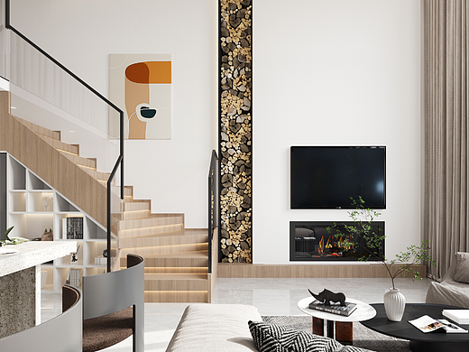 单身公寓（个人主页-ZNjA0MDUxMTY=） - 家装设计 - 站酷设计师好酒不渐原创素材 - 站酷ZCOOL