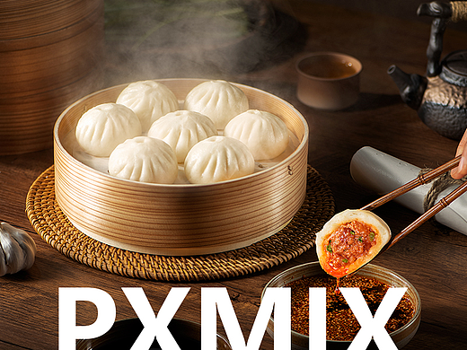 速食品摄影丨锋味派 小笼包 x 粽子 x 光影集