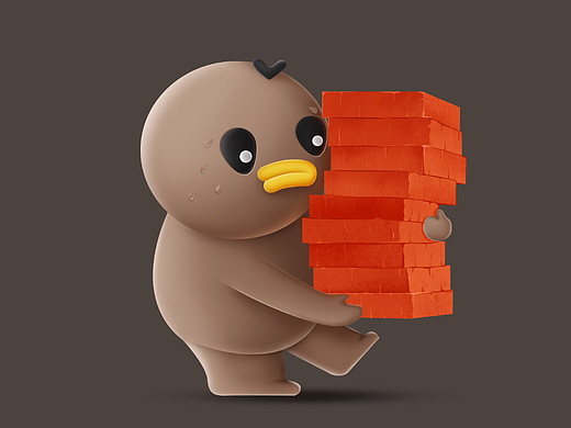 苦鸭表情包（个人主页-ZNTk3MzIzNjg=） - IP形象 - 站酷设计师叁个V原创素材 - 站酷ZCOOL