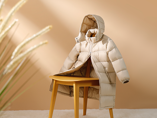 羽绒服静物场景花絮分享