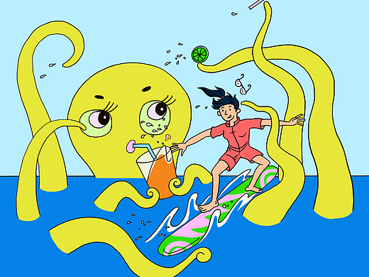 章鱼和我