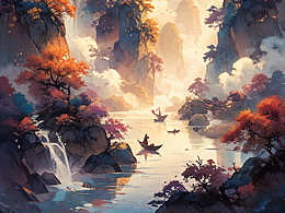 兩岸猿聲啼不在，輕舟已過萬重山。