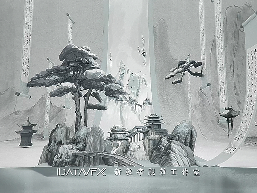 卷轴—行走河南读懂中国—诗画中国—天地诗心
