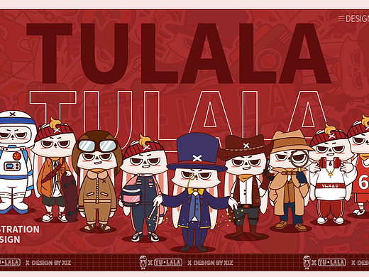 IP形象设计（合集）——兔子/熊猫（个人主页-ZNjQwMTkzMDA=） - IP形象 - 站酷设计师西子XiZ原创素材 - 站酷ZCOOL