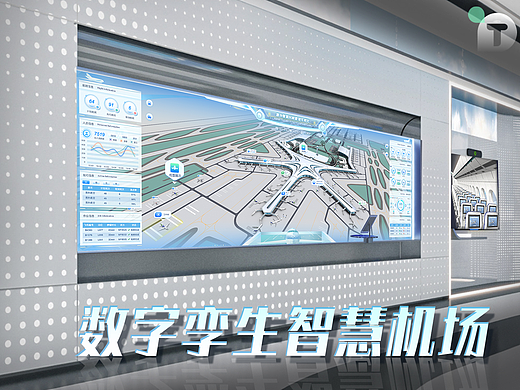 数字孪生智慧机场，民航运行三维可视化 | 图扑