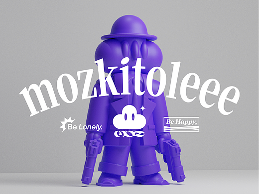 moz 3d雕塑玩具第一弹
