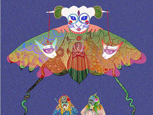 表现主义插画长卷：中国故事