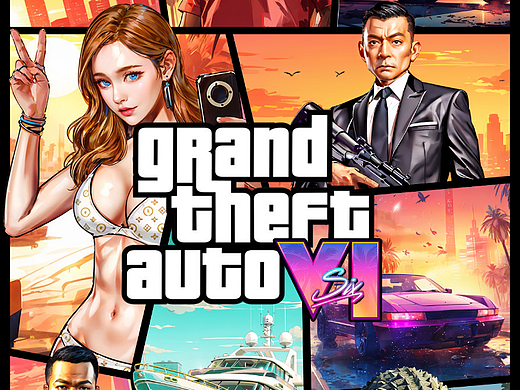 我花了3天,用AI制作了一套GTA6壁纸!