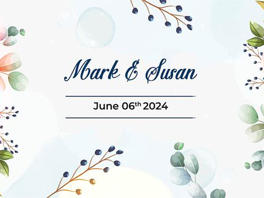 AE模板 | 浪漫婚礼视频回忆录国际高级花卉字幕复古