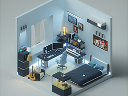 向晚的水母电竞房