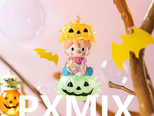 创意摄影丨泡泡玛特 小甜豆 x 大久保 x 光影集 PXMIX