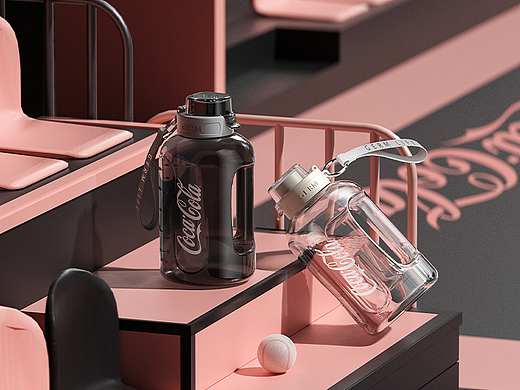 BLACKPINK色系运动壶