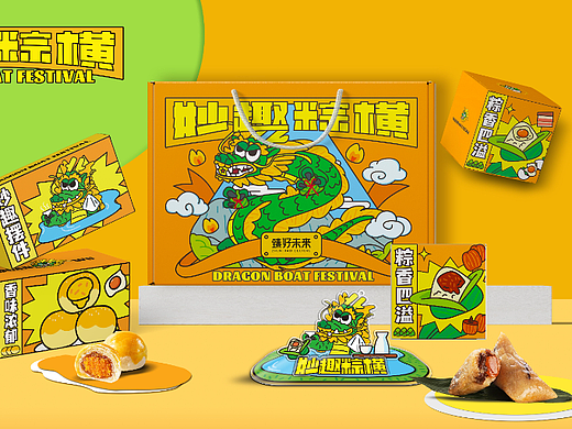 端午礼盒———妙趣粽横