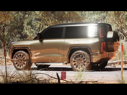 比亚迪仰望U8“双门短轴版”