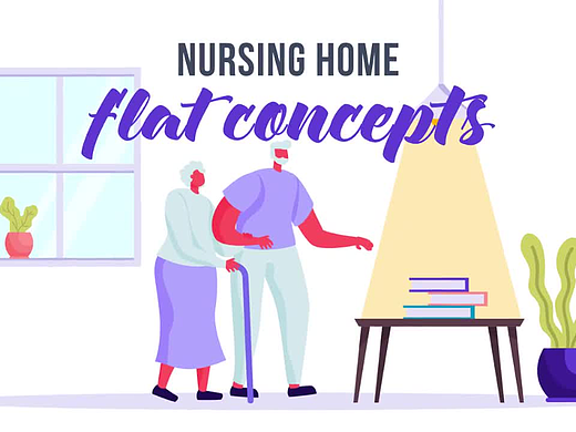 AE模板 | 高清版设计独特疗养院老人护理宣传片