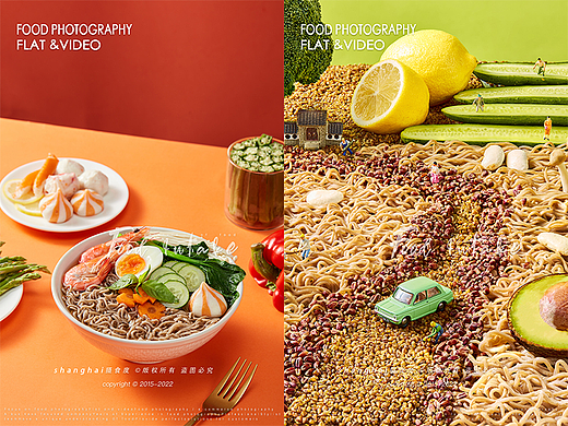 美食摄影 | 轻食荞麦面 ✖ 上海摄食度