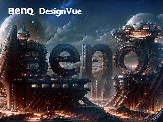 明基BENQ显示屏壁纸AIGC创作