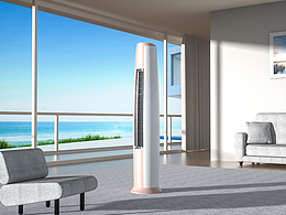 落地空调建模渲染