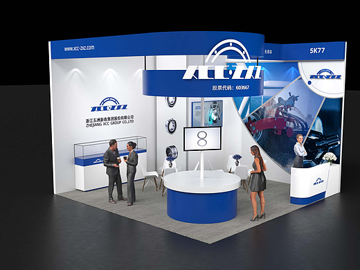 五洲 展台设计（个人主页-ZNjgxNjIwMjg=） - 展陈设计 - 站酷设计师Lemon1999原创素材 - 站酷ZCOOL