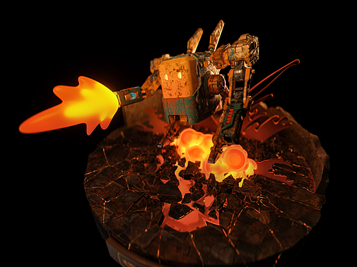 士气 X重力星球涂装比赛