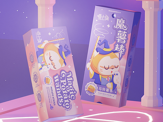 会变魔术的零食，算跨界吗？-喵小侠魔薯棒