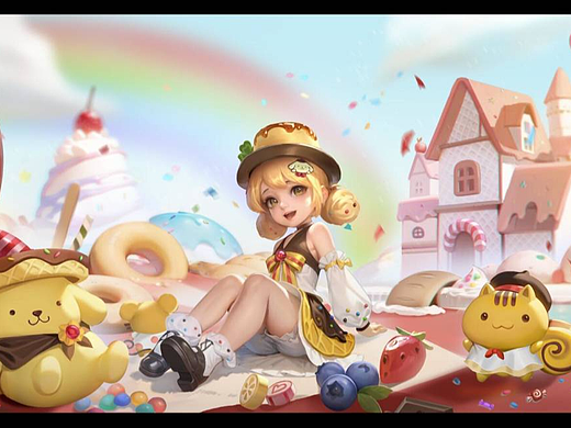 《开间小店》布丁狗联动界面