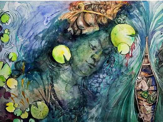 手绘作品（个人主页-ZNjgxMTEzODg=） - 艺术插画 - 站酷设计师我见青山_原创素材 - 站酷ZCOOL