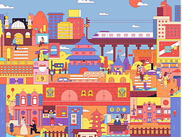 潮流插画