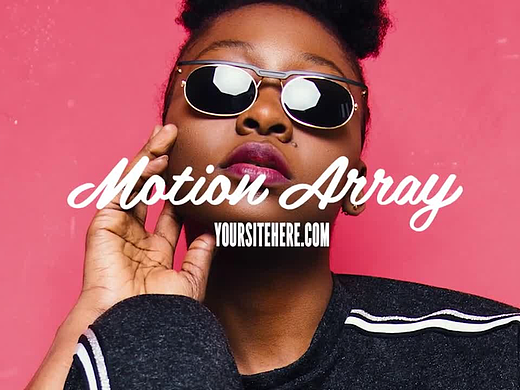 PR模板|快闪动态文字排版潮牌广告时尚服装走秀宣传片